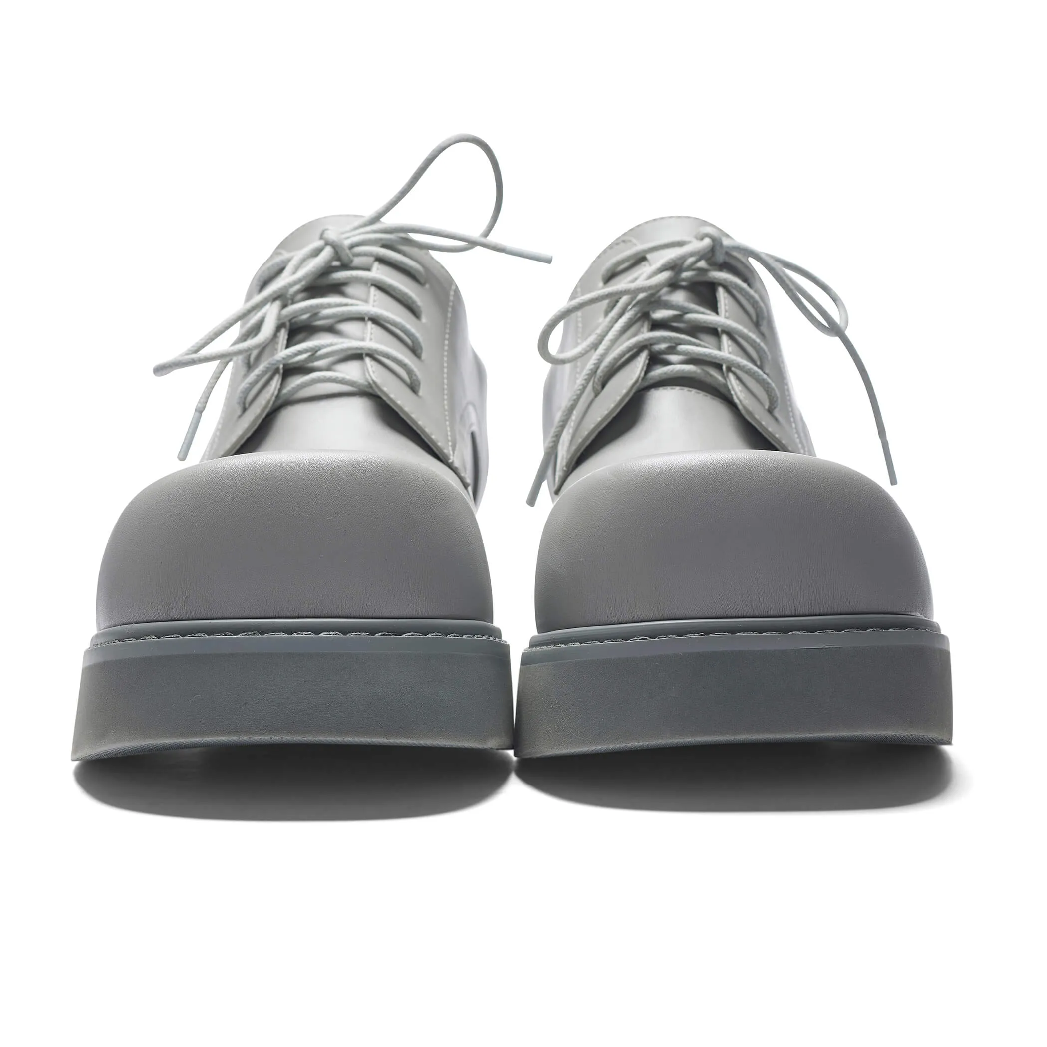 400% Oversized Derby Shoes - Grey