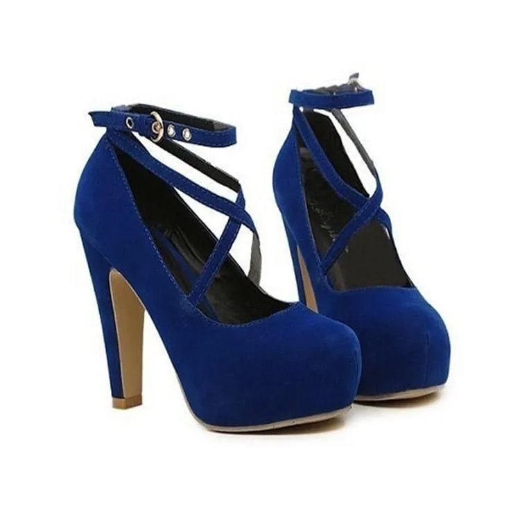 Ankle Strap Woman Party Pumps