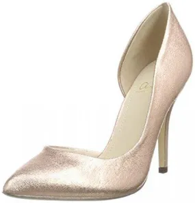 Another Pair of Shoes Womens Rose Gold Phoebe Stiletto Heel Shoes