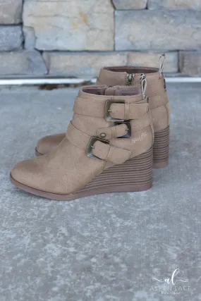 Blowfish Pomela Booties (Almond)