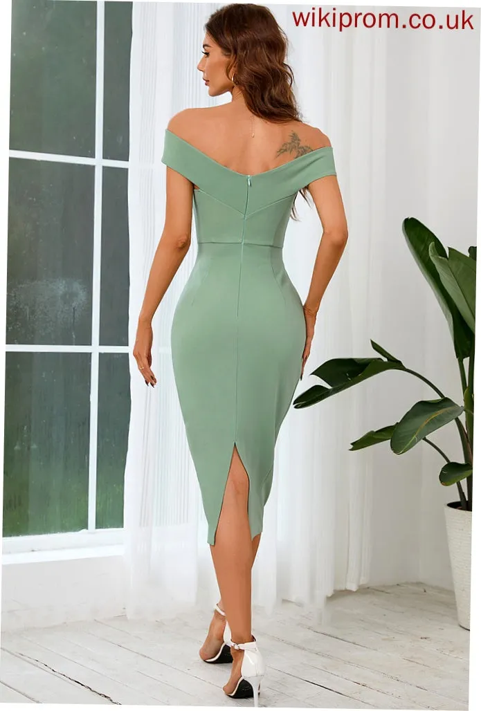 Bodycon Off Madalynn Blends the Sexy Midi Short Cotton Dresses Club Dresses Shoulder Sleeves