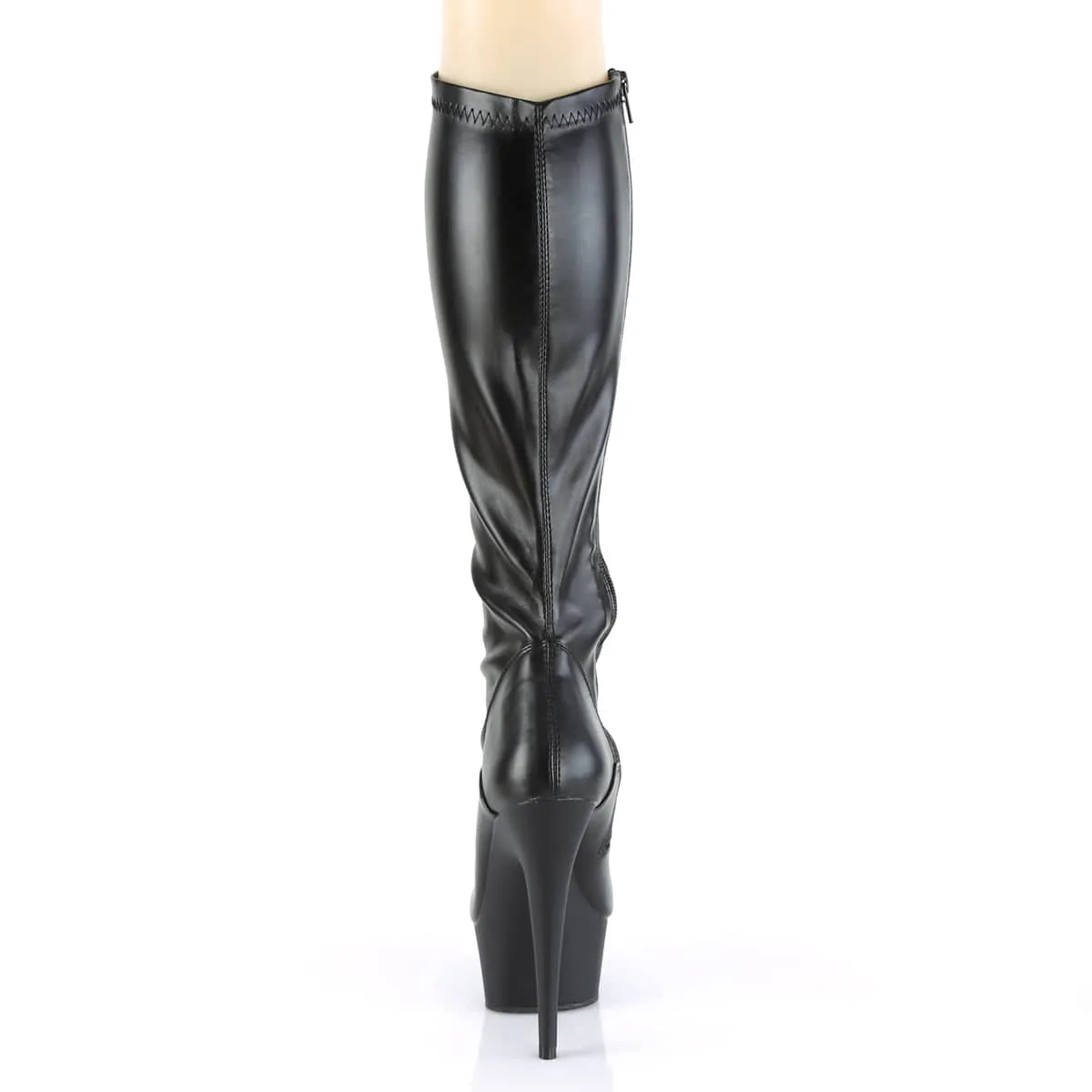 DELIGHT-2000 Black Knee High Boots