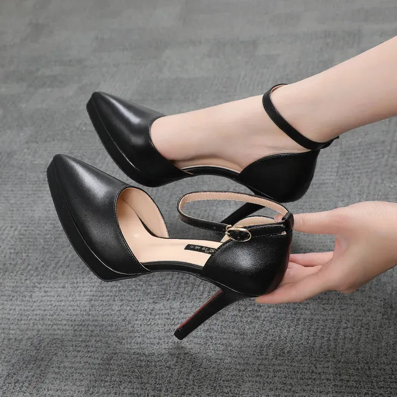 Funki Buys | Shoes | Women's Buckle Strap Formal Dress Shoes