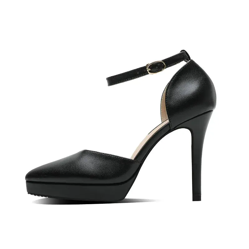 Funki Buys | Shoes | Women's Buckle Strap Formal Dress Shoes