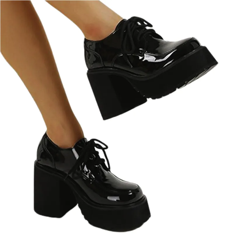 Funki Buys | Shoes | Women's Classic Mary Jane Platform Heels