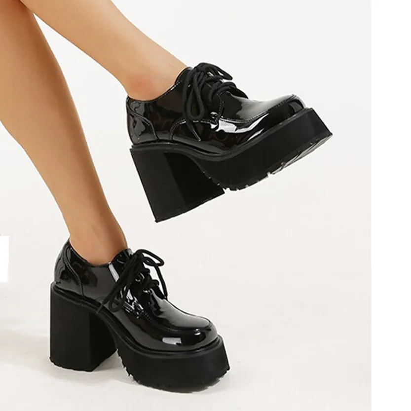 Funki Buys | Shoes | Women's Classic Mary Jane Platform Heels