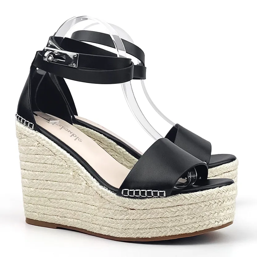 Funki Buys | Shoes | Women's Genuine Leather Wedge Sandals