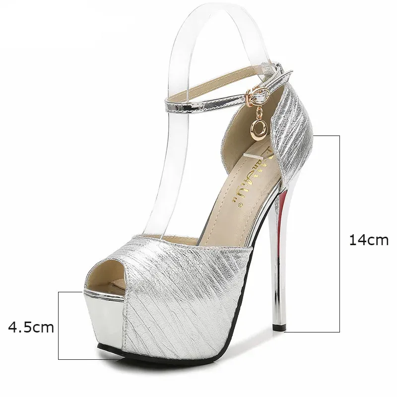 Funki Buys | Shoes | Women's Super High Bling Party Platforms