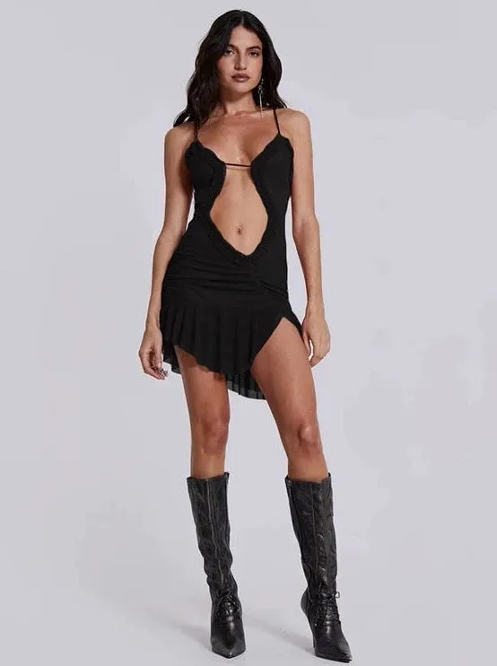 Jaila Mesh Mini Dress