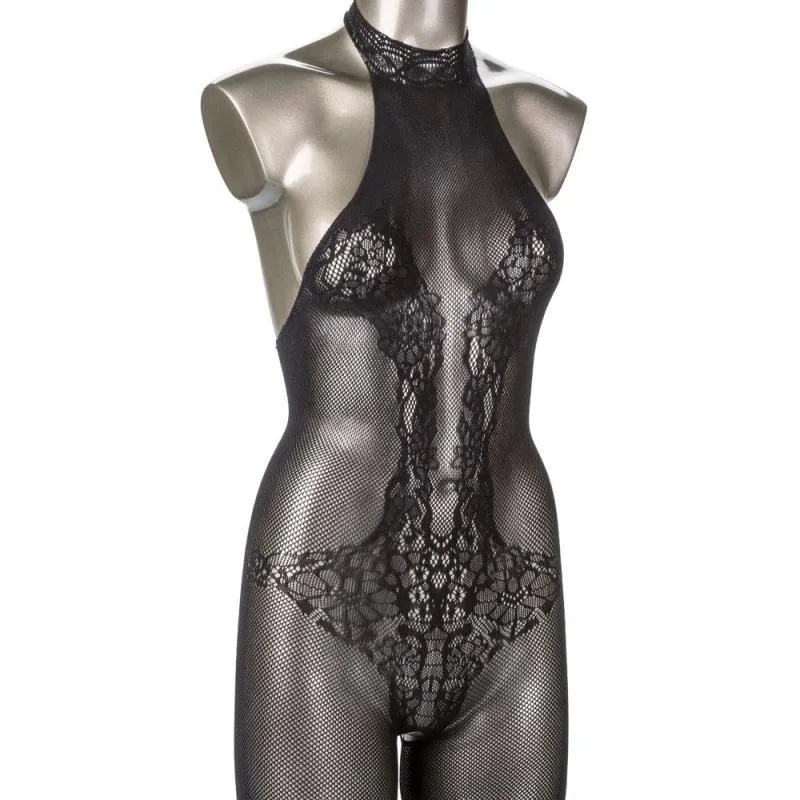 Scandal Halter Lace Body Suit