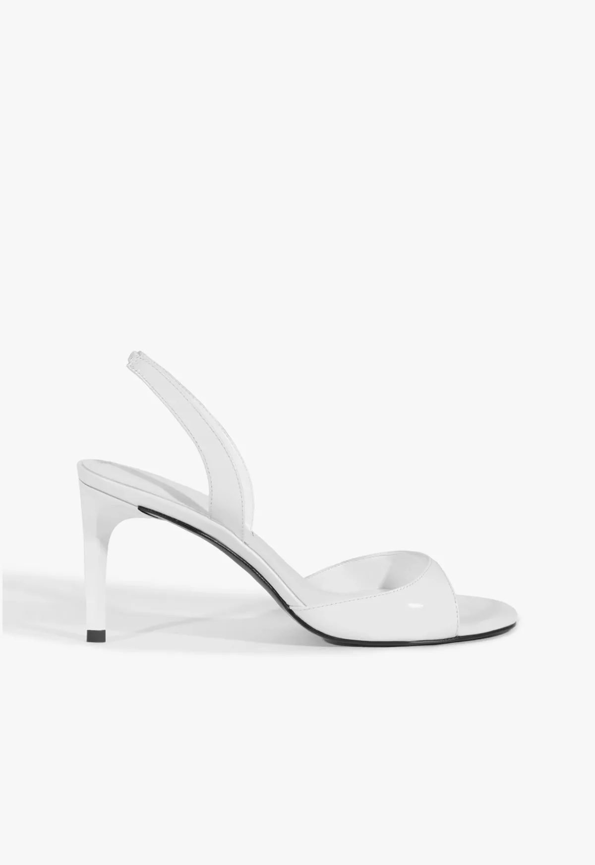 Scarlett Sling Mid Patent Leather Sandal